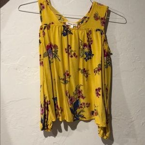 Patterned 3/4 blouse